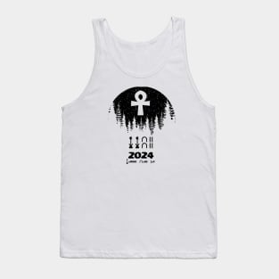 Ancient Egyptian Christmas Happy Year 2024 Tank Top